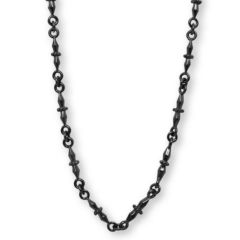 オーナメントネックレス - 装飾 （ブラック） 50cm